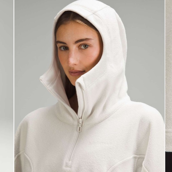 Lululemon Looped Terry Fleece Half-Zip Hoodie - Picture 2 of 8